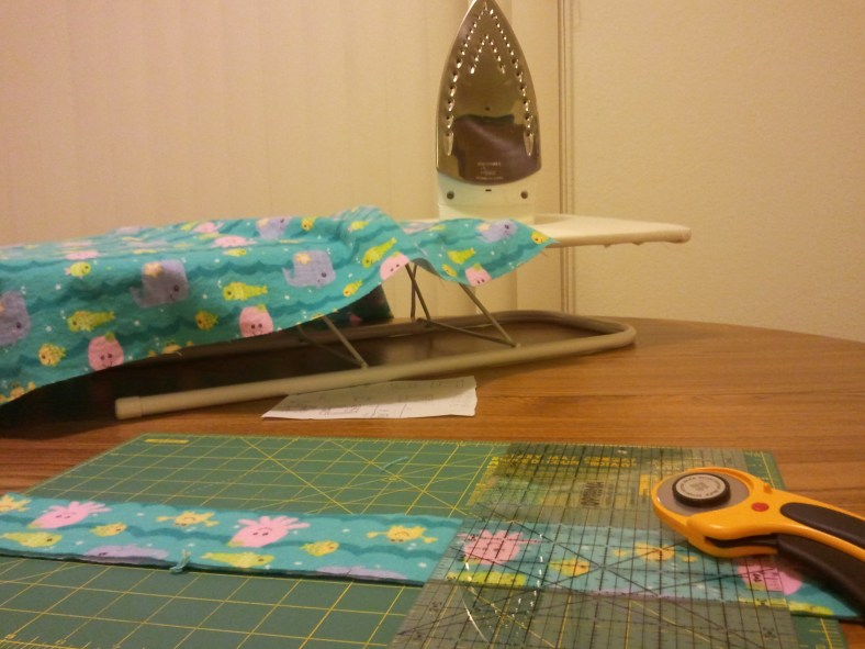 Ironing and cutting